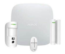 AJAX PACK - STARTER KIT CAM BLANC HUB2+ 4G/ETHERNET